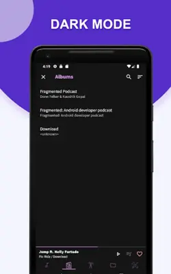 Music Player - Minimal android App screenshot 0